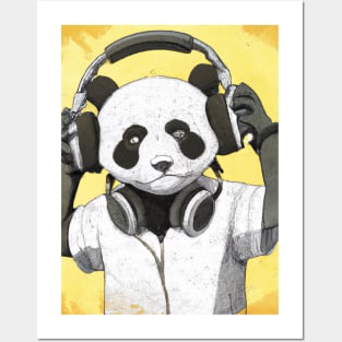 DJ Panda Music Posters and Art